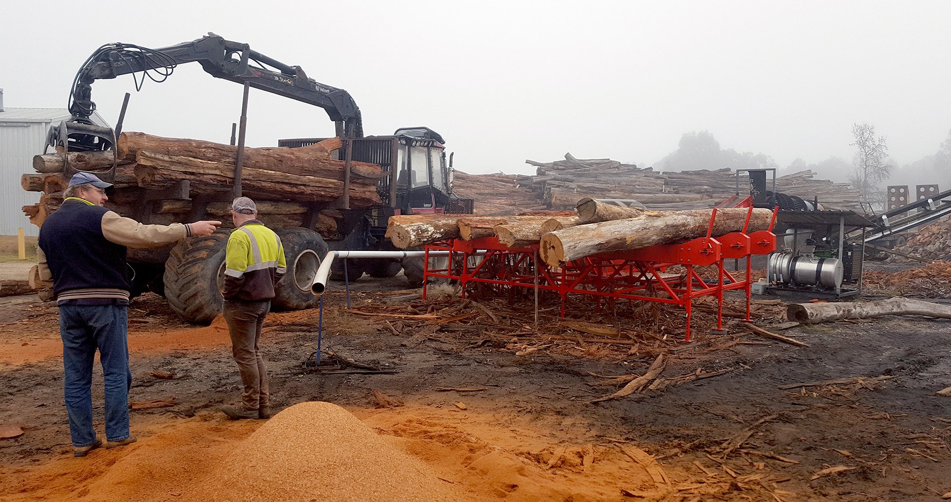 firewood processing in australia